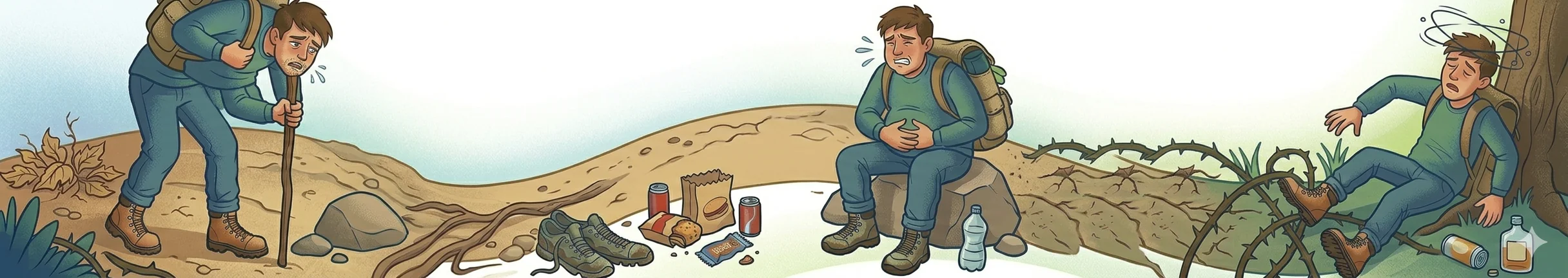 Tücken langer Märsche: Diese Fehler können den Tag ruinieren